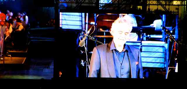Bocelli live on the big screen